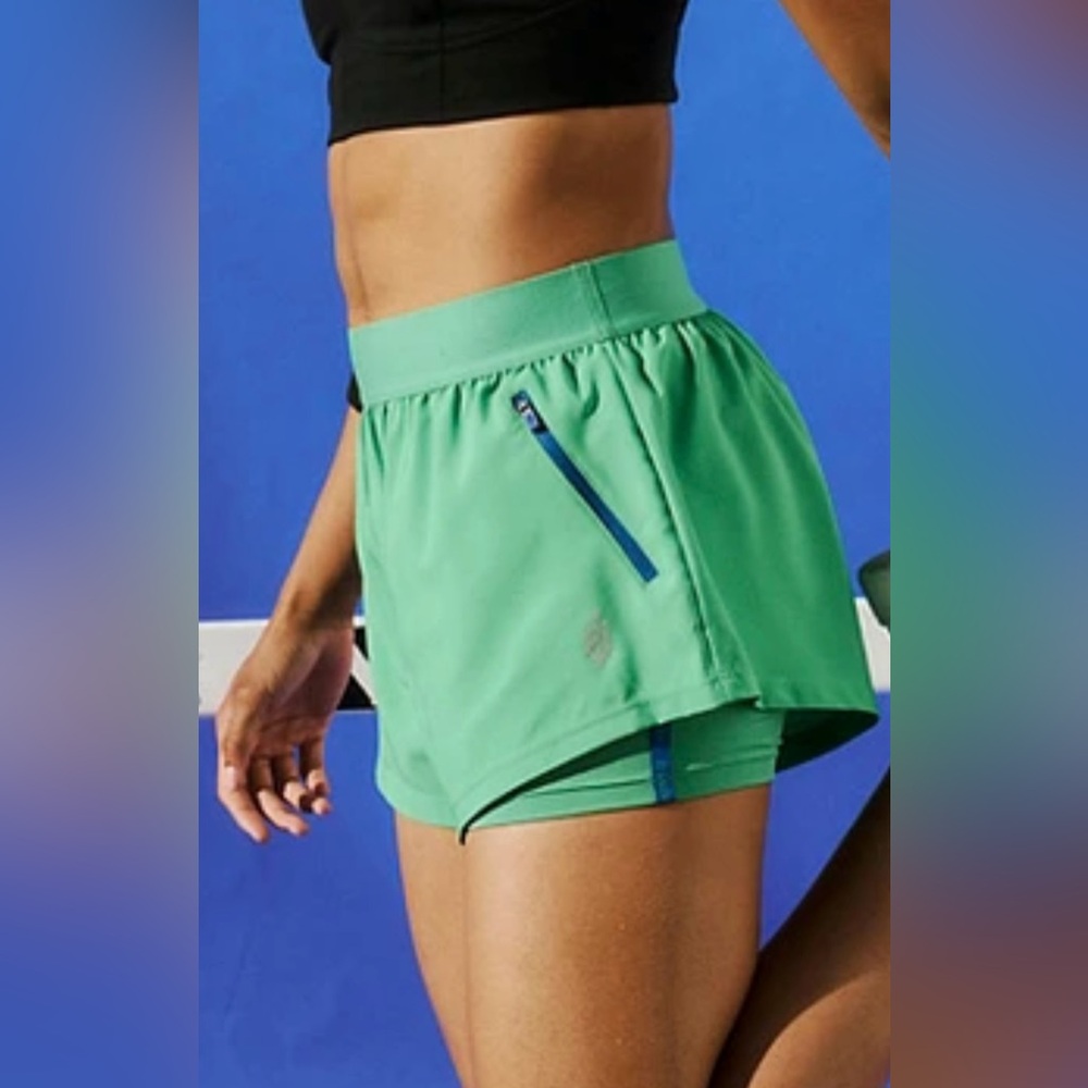 FP Movement Stinger Shorts - Green Sheen Combo XL